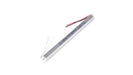 Zasilacz LED meblowy ultra slim IP20 36W 12V 3A 260 x 18 x 17 mm EC79774