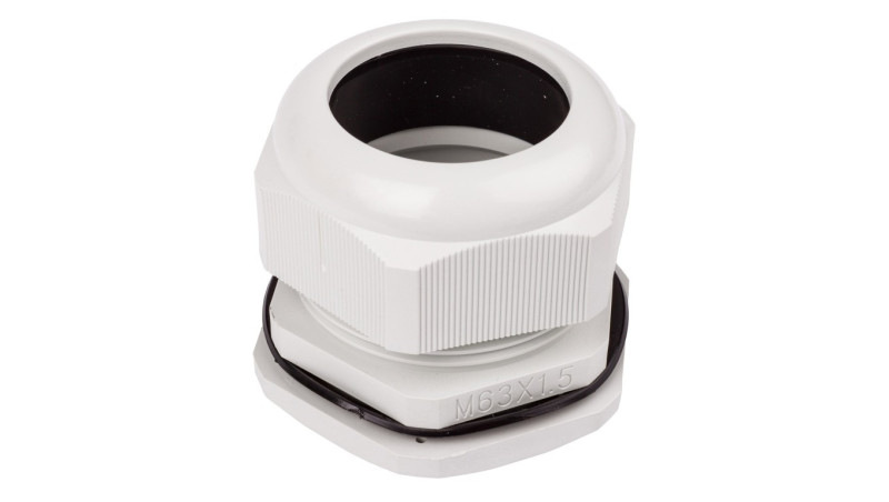 Dławnica kablowa poliamidowa M63 IP68 DP-EN 63 HM szara E03DK-01040100801 Dławnica kablowa poliamidowa M63 IP68 DP-EN 63 HM szara E03DK-01040100801
