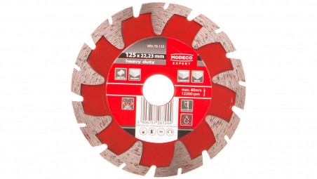 Ściernica diamentowa segmentowa HEAVY DUTY 125mm MN-78-133