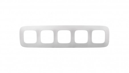 VALENA ALLURE Ramka pięciokrotna aluminium 754395