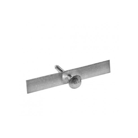 Taśma aluminiowa cięta 40 mm z gwoździem 3x30 mm /1kg/ TA-Cg-40/1 /325szt./