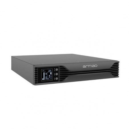 UPS RACK ARMAC R/1000I/PF1 ON-LINE 1000VA 4X IEC C13 USB-B LCD METALOWA OBUDOWA