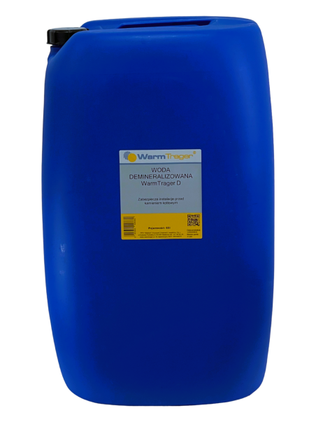 Woda demineralizowana WarmTrager D /60l