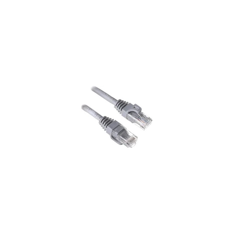 Patch-cord U/UTP kat.5e PVC 3.0m szary KKU5SZA3 Patch-cord U/UTP kat.5e PVC 3.0m szary KKU5SZA3