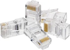 Wtyk RJ45 UTP kat.5e STANDARD (drut+linka) ALANTEC /op. 100 szt./ WT001OP