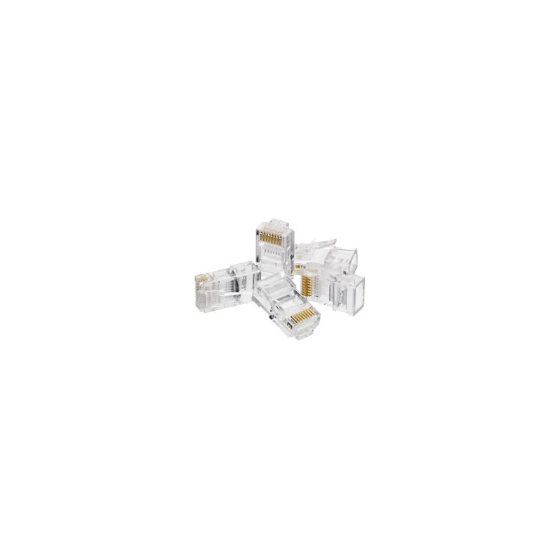 Wtyk RJ45 UTP kat.5e STANDARD (drut+linka) ALANTEC /op. 100 szt./ WT001OP