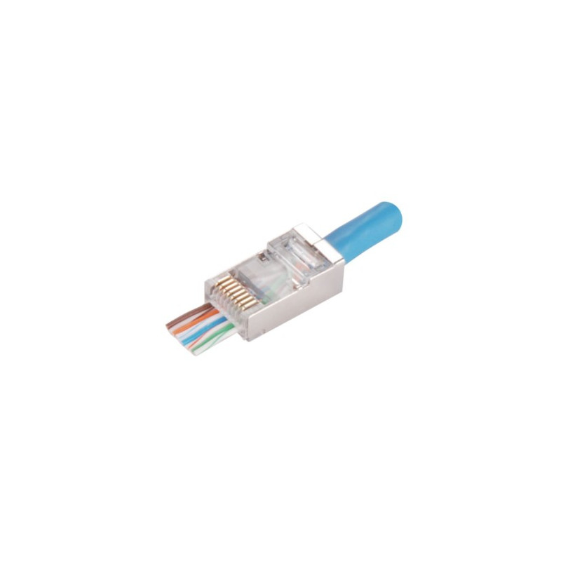 Wtyk przelotowy RJ45 STP kat.6 ALANTEC /op. 100 szt./ WT115