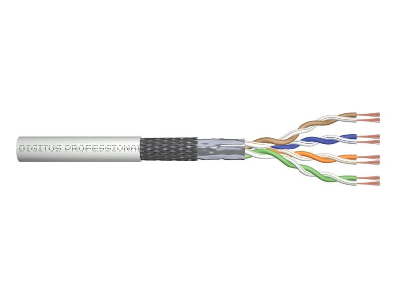 Kabel teleinformatyczny SF/UTP kat.5e 4x2xAWG26/7 linka Digitus DK-1531-P-305-1 /305m/