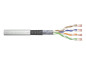 Kabel teleinformatyczny SF/UTP kat.5e 4x2xAWG26/7 linka Digitus DK-1531-P-305-1 /305m/