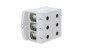 Złączka szynowa 3-torowa ZJUN-3x150 szara R34RR-07010022301