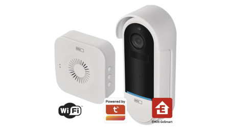 Wideodzwonek IP-15S z Wi-Fi, z akumulatorem H4032