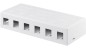 Pusta obudowa Keystone 6-port - umożliwia łatwy montaż metodą Snap-In 79379 Pusta obudowa Keystone 6-port - umożliwia łatwy montaż metodą Snap-In 79379
