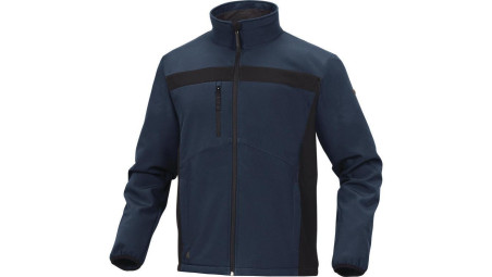 Bluza z Softshell Poliestru i elastanu kolor granatowo-czarny rozmi...