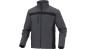 Bluza z Softshell Poliestru i elastanu kolor szaro-czarny rozmiar S LULE2GRPT