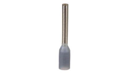 Końcówka tulejkowa izolowana TI 0,14mm2/8mm biała cynowana TI0,14L8...