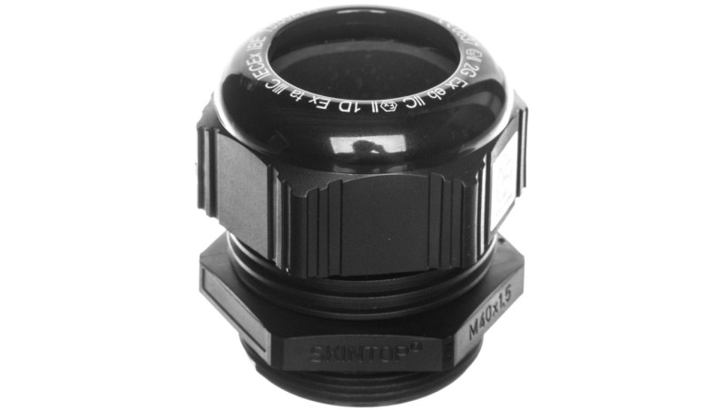 Dławnica kablowa poliamidowa M40 IP68 SKINTOP K-M 40 ATEX plus czarna 54115250 Dławnica kablowa poliamidowa M40 IP68 SKINTOP K-M 40 ATEX plus czarna 54115250