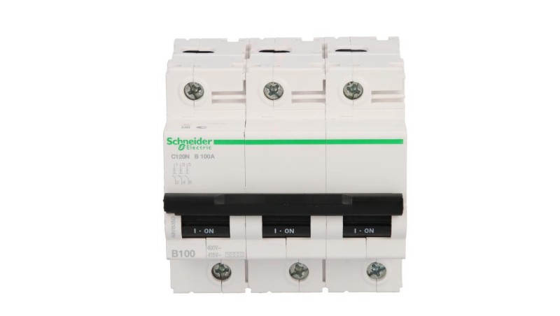 Wyłącznik nadprądowy 3P B 100A 6kA AC C120N A9N18350