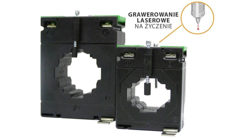 Przekładnik prądowy z otworem na szynę 62/40(40) 400/1A 5VA klasa.0,5 LCTB 6240400400A15