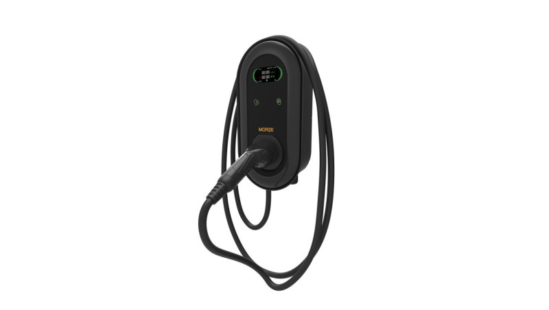 Stacja ładowania EV 22kW, Plug and Charge, wskaźnik LED, RFID, przewód 6.5m, złącze Typu 2, MEV22NRNNN6T2