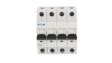 Wyłącznik nadprądowy 4P D 10A 6kA AC PL6-D10/4 166538