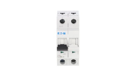 Wyłącznik nadprądowy 1P+N D 6A 6kA AC PL6-D6/1N 164950