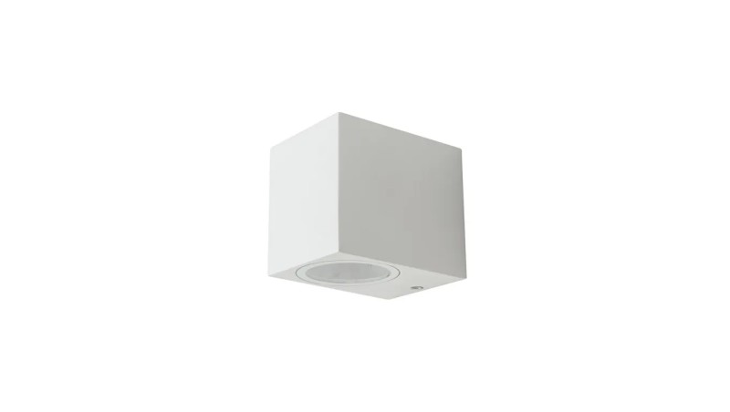 Oprawa ewelacyjna VT-7651 SLEEK GU10 WALL FITTING(ALUMINUM) ROUND-WHITE BODY,1 WAY IP44 7540