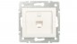 LOGI Gniazdo komputerowe pojedyncze (RJ45Cat 5e Jack) Biały 021390002 25108 LOGI Gniazdo komputerowe pojedyncze (RJ45Cat 5e Jack) Biały 021390002 25108