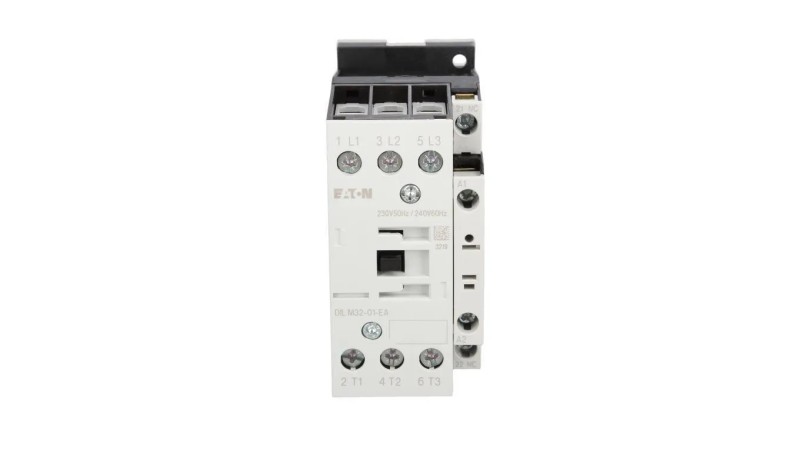 Stycznik mocy 32A 3P 230V AC 0Z 1R DILM32-01-EA(230V50HZ,240V60HZ) 190003 Stycznik mocy 32A 3P 230V AC 0Z 1R DILM32-01-EA(230V50HZ,240V60HZ) 190003