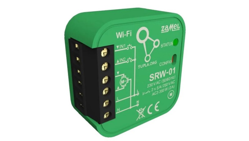 SUPLA Sterownik rolet WI-FI SRW-01 SPL10000004