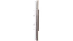 DANTE Ramka podwójna aluminium anodowane INOX 4541282