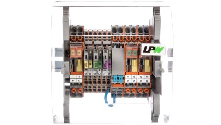 Listwa pomiarowa WAGO LPW 14-torowa 230VAC równoległa 847-297/230-2000