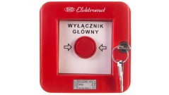 Wyłącznik alarmowy z zamkiem 4R /WYŁĄCZNK GŁÓWNY/ IP55 WGZ-6s 921495