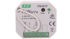 Radiowy pojedyńczy przekaźnik bistabilny - montaż P/t 85-265V AC/DC FiWave FW-R1P