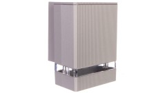 Oprawa ścienna jednokierunkowa NESSA GU10 max.50W IP54 AC220-240V szara LD-NESSAGU10J-80