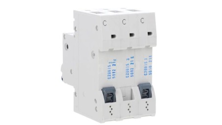 Wyłącznik nadprądowy 3P C 20A 10kA AC 5SL4320-7