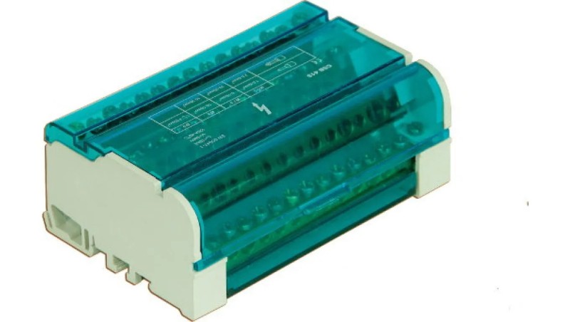 Blok rozdzielczy 125A 500V 4P 15-zaciskowy E.4088 Blok rozdzielczy 125A 500V 4P 15-zaciskowy E.4088