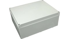 Puszka n/t hermetyczna 300x220x120 bez dławików IP56 szara S-BOX 616