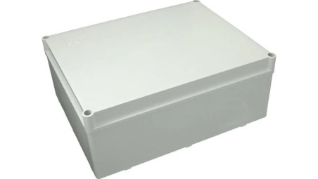Puszka n/t hermetyczna 300x220x120 bez dławików IP56 szara S-BOX 616