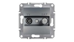 ASFORA Gniazdo TV-SAT końcowe (1dB) bez ramki stal EPH3400162