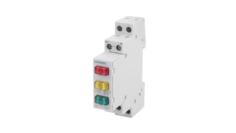 Lampka modułowa czerwona/żółta/zielona 230V 5TE5803 Lampka modułowa czerwona/żółta/zielona 230V 5TE5803