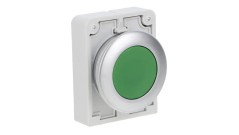 Napęd przycisku 30mm płaski zielony z samopowrotem M30C-FD-G 182919