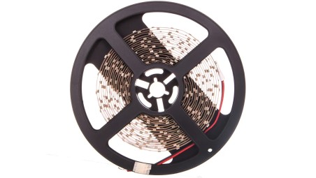 Taśma FLASH 3528 300 LED zimny biały 24W bez żelu 8mm rolka 5m LD-3528-300-20-ZB