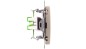 AS Gniazdo komputerowe pojedyncze RJ45 kat.5e MMC satyna light GPK-1G/K/m/45 AS Gniazdo komputerowe pojedyncze RJ45 kat.5e MMC satyna light GPK-1G/K/m/45
