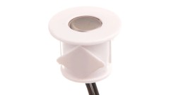 Włącznik dotykowy ściemnialny 12V 24W biały fi 22x16mm na otwór fi18 AE-WDSB-10DIM