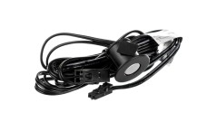 Włącznik dotykowy ściemnialny 12V 24W czarny fi 22x16mm na otwór fi18 AE-WDSC-10DIM