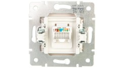 LOGI Gniazdo komputerowe pojedyncze (RJ45Cat 5e Jack) Biały 021390002 25108