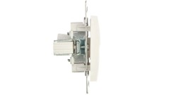 LOGI Gniazdo komputerowe pojedyncze (RJ45Cat 5e Jack) Biały 021390002 25108