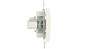 LOGI Gniazdo komputerowe pojedyncze (RJ45Cat 5e Jack) Biały 021390002 25108 LOGI Gniazdo komputerowe pojedyncze (RJ45Cat 5e Jack) Biały 021390002 25108