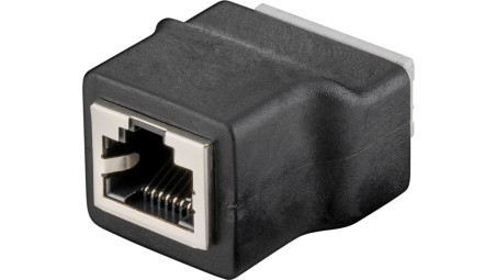 Gniazdo teleinformatyczne RJ45 UTP (8P8C) - mocowanie zaciskowe push-down 76737