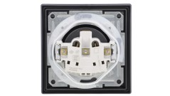 Gniazdo 2P+PE IP44 z ramką (1-krotne) z EPH2800371